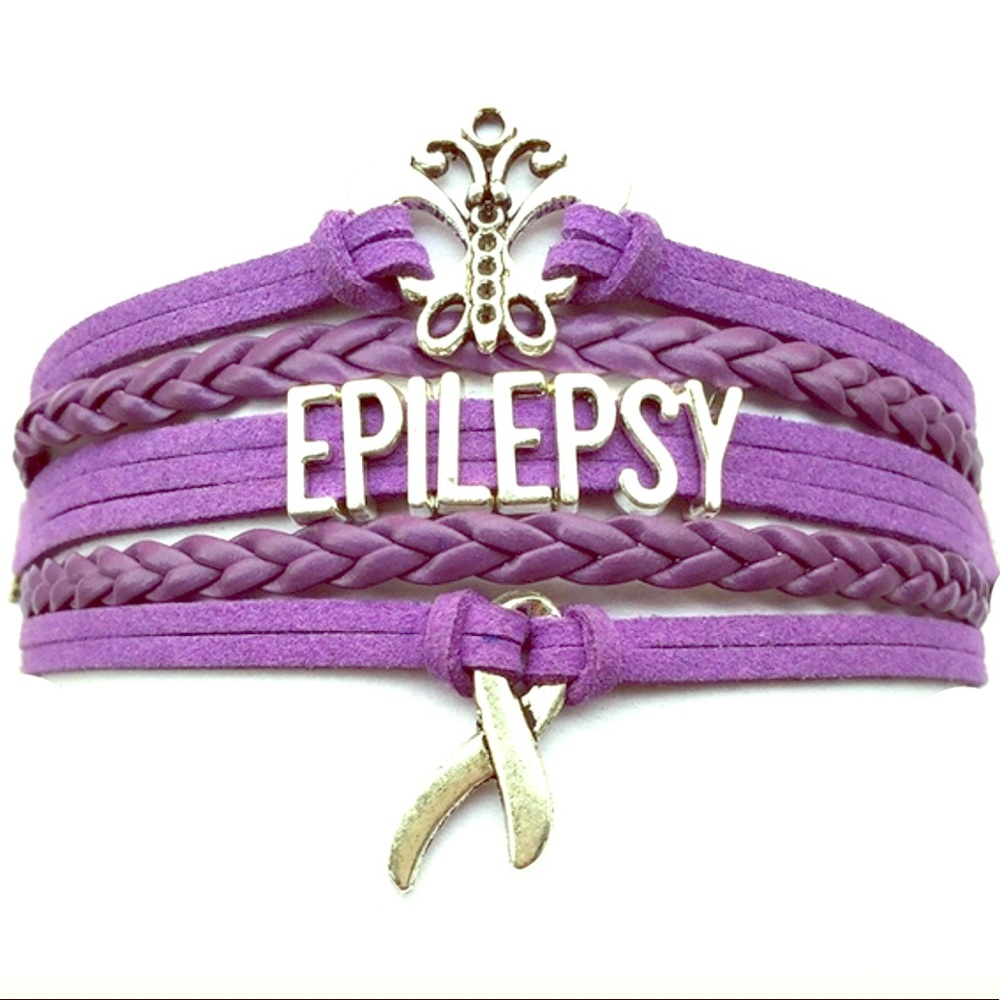 Epilepsy Awareness bracelet